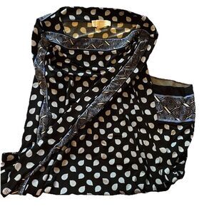 Michael Kors Navy Blue Knee Length Dress Lightweight‎ Long Sleeve Size Small EUC